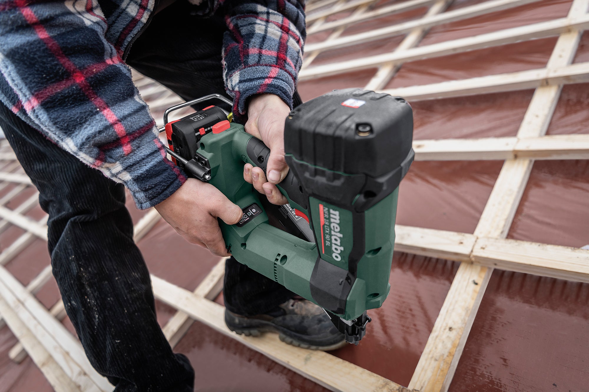 Metabo NFR 18 LTX 90 BL First Fix Framing Nailer Body Only