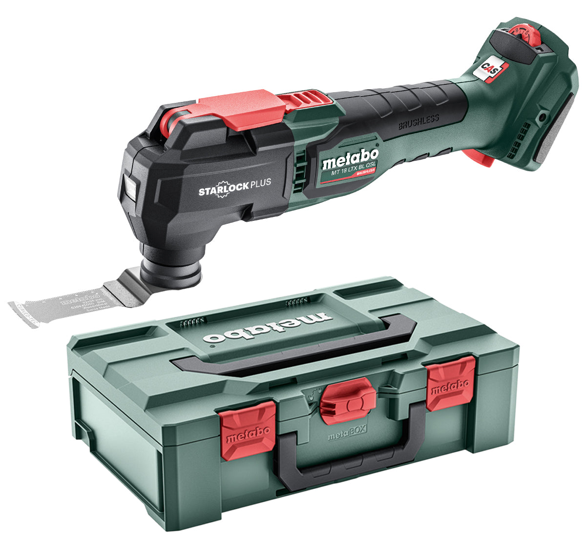Metabo MT 18 LTX BL Q SL, Brushless Multitool, Body Only + MetaLoc