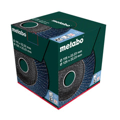 Metabo Flap disc 115 mm P 80, SP-zirconia alum Box 10