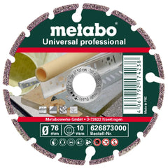 Metabo Diamond cutting disc 76x10.0mm