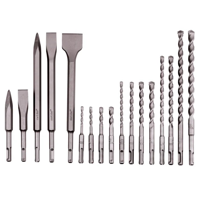 Metabo SDS-Plus drill / chiselling bit set 17 pcs