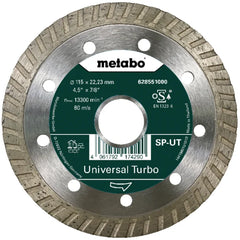 Metabo 115mm Universal Turbo Diamond cutting Disc