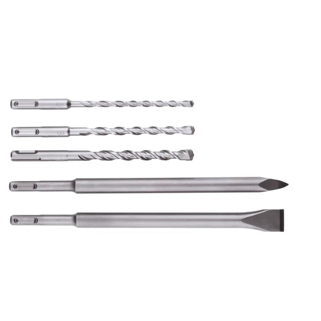Metabo SDS+ Chisel & Bit Set 5 Piece