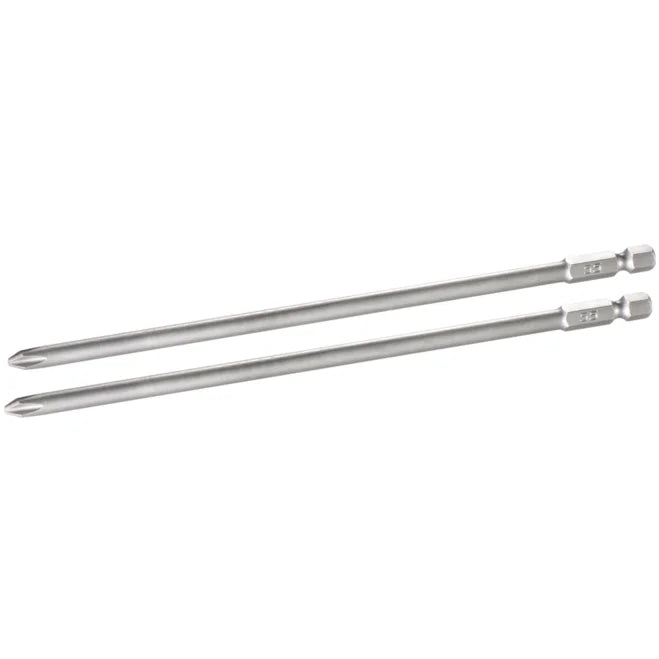 METABO PH2 SCREWDRIVER BITS 179.5MM PKT 2