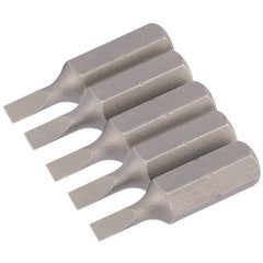 Plain Slot Insert Bit, 3mm, 1/4" Hex, 25mm Long (Pack of 5) Main Image
