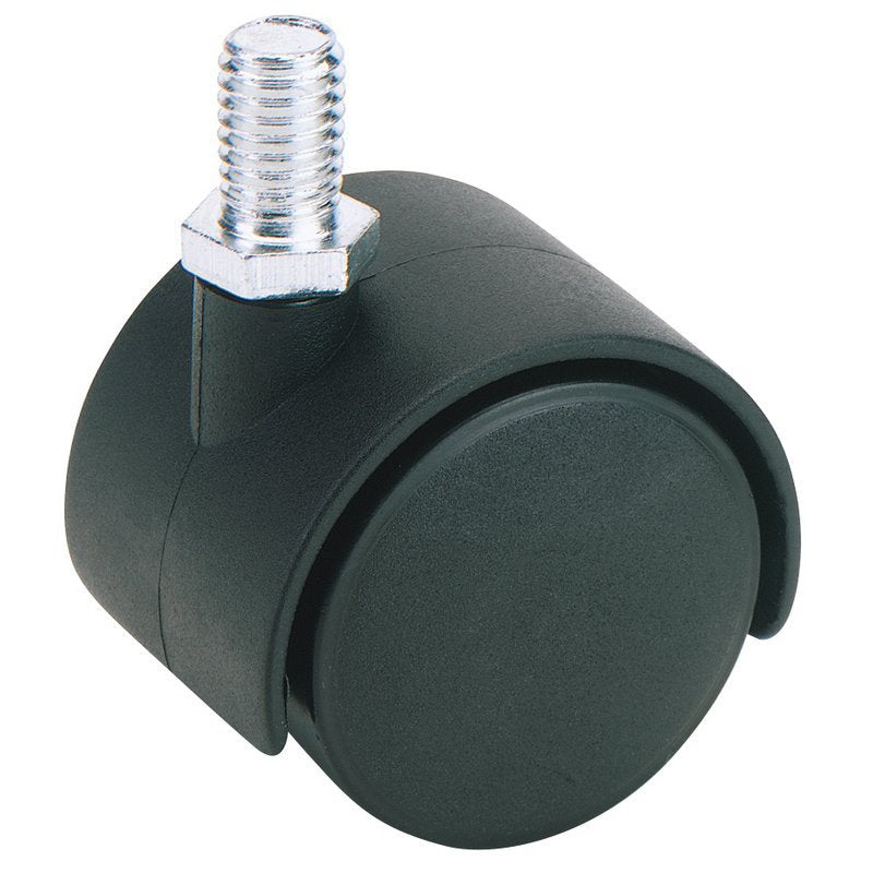 Twin Nylon Bolt Castor, 40mm Diameter, S.W.L. 25kg Main Image