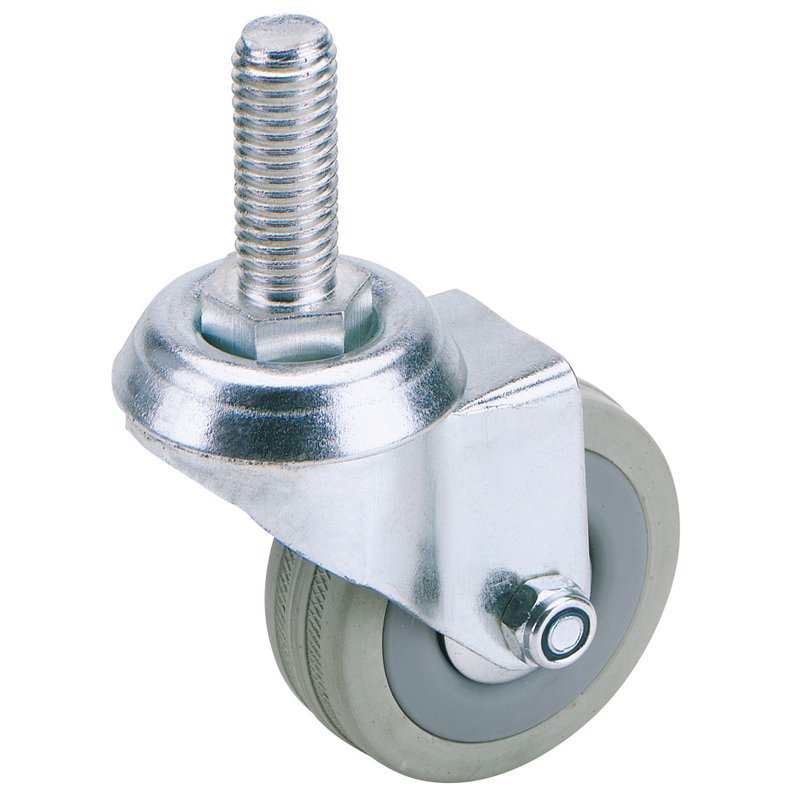 Swivel Bolt Fixing Rubber Castor, 50mm Diameter, S.W.L. 50kg Main Image