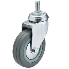 Swivel Bolt Fixing Rubber Castor, 100mm Diameter, S.W.L. 80kg Main Image