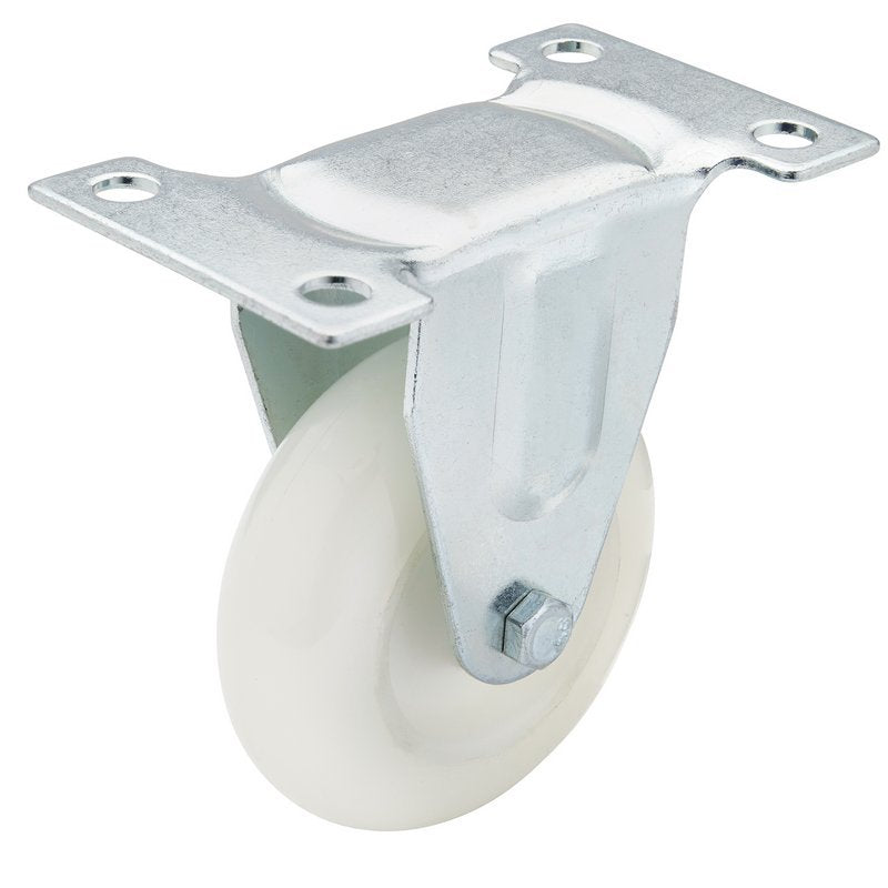 Fixed Plate Fixing Nylon Wheel, 75mm Diameter, S.W.L. 100kg Main Image