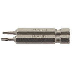 Draper TX-STAR Insert Bit, 1/4" Hex, 50mm Long, T7 (Pack of 2) Main Image
