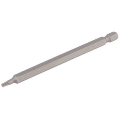Draper TX-STAR Insert Bit, 1/4" Hex, 100mm Long, T15 (Pack of 1) Main Image