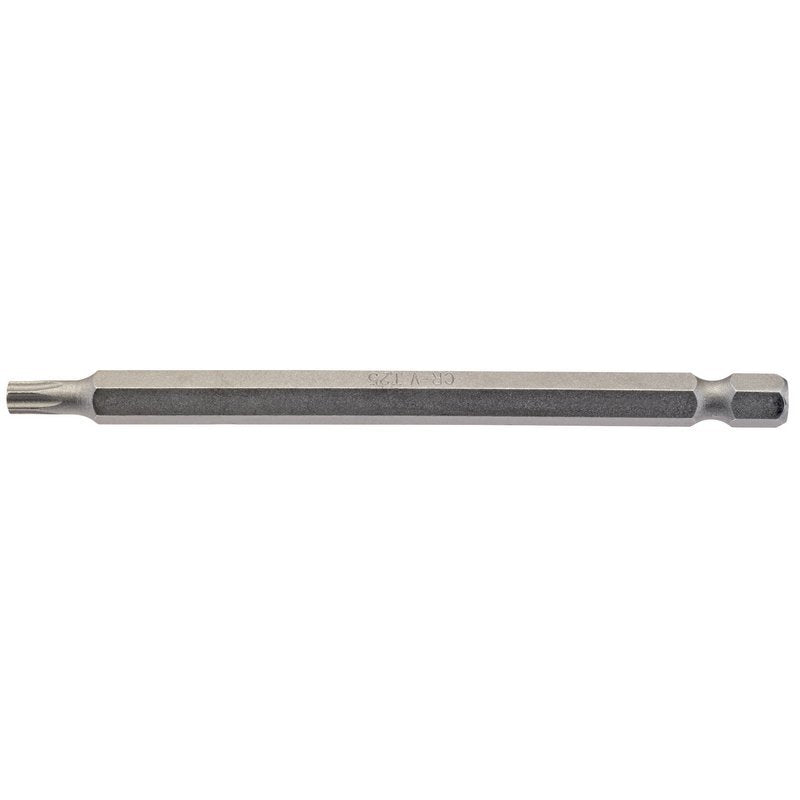 Draper TX-STAR Insert Bit, 1/4" Hex, 100mm Long, T25 (Pack of 1) Main Image