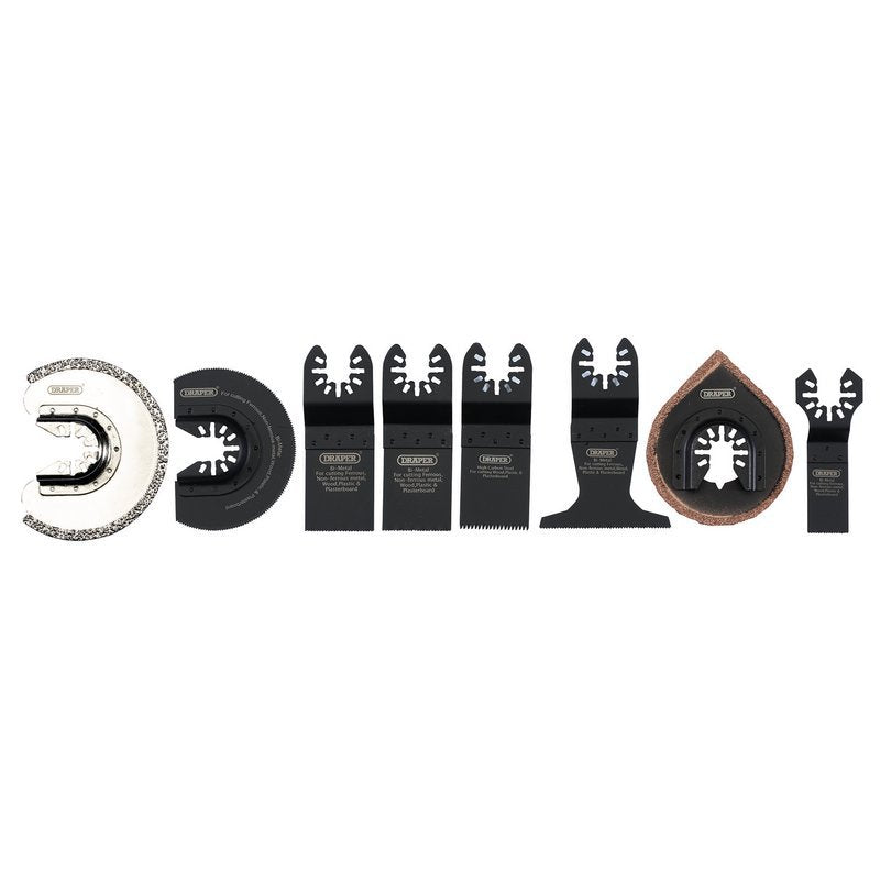 Oscillating Multi-Tool Blade Set Including Ceramics (8 Piece) Main Image