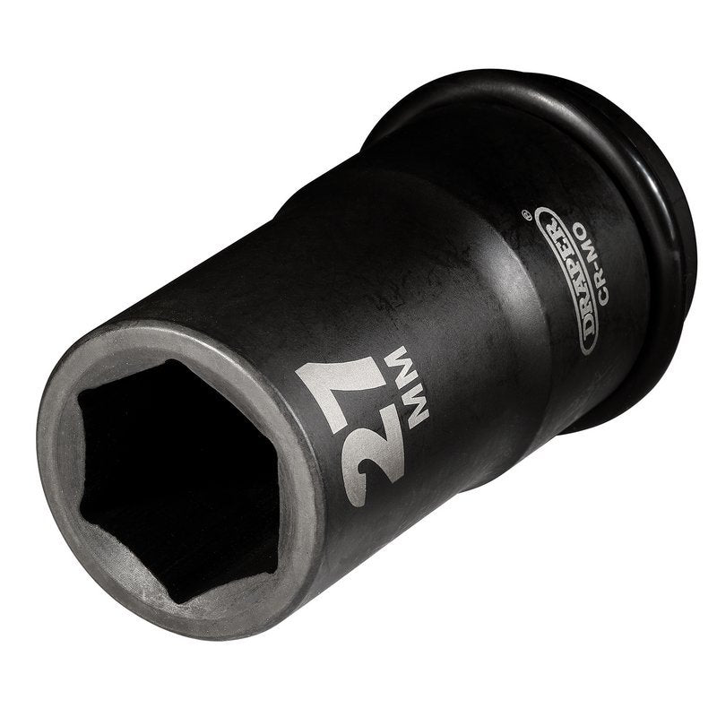 Draper Hi-TORQ Deep Impact Socket, 3/4" Sq. Dr., 27mm Main Image