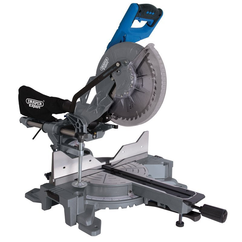 Draper Expert 230V Double Bevel Sliding Compound Mitre Saw, 255mm, 2000W Main Image
