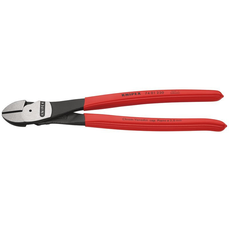 KNIPEX 74 01 250 SBE High Leverage Diagonal Cutter, 250mm Main Image
