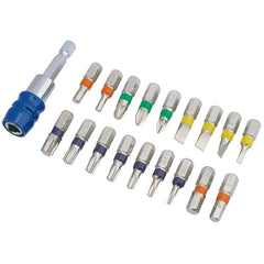 Coloured Screwdriver Bit Set (19 Piece) Main Image