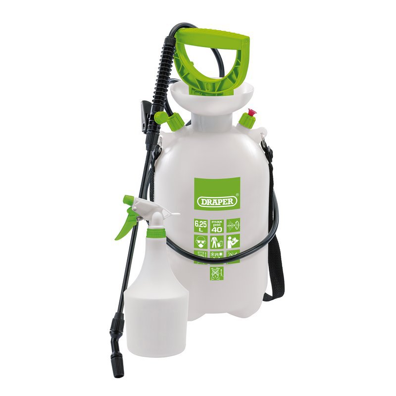 Pressure Sprayer, 6.25L, with Mini Sprayer, 1L Main Image
