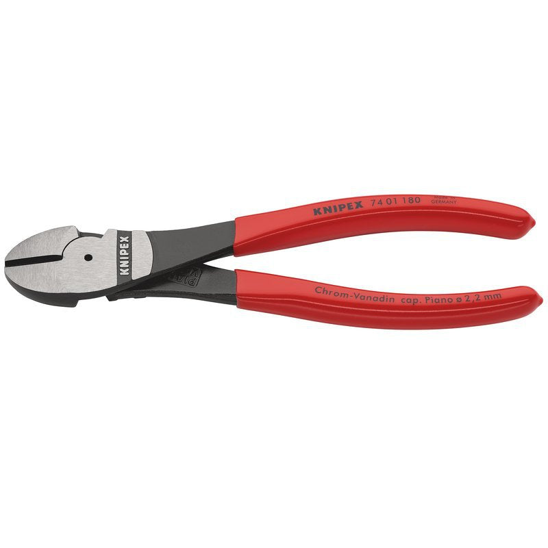 KNIPEX 74 01 180 SBE High Leverage Diagonal Cutter, 180mm Main Image