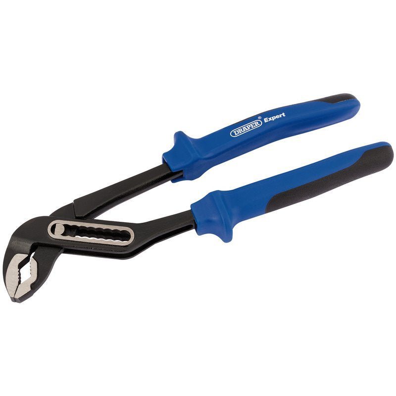 Draper Expert Heavy Duty Soft Grip Water Pump Pliers, 200mm Main Image