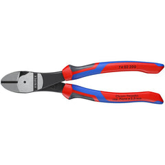 KNIPEX 74 02 200 High Leverage Diagonal Side Cutter with Comfort Grip Handles, 200mm Main Image