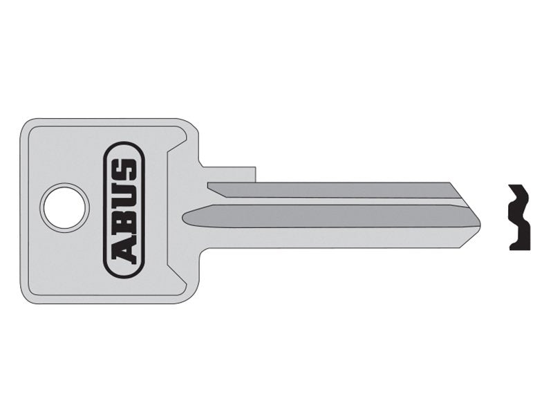 ABUS 85/50 50mm +60 Left Hand Key Blank Main Image