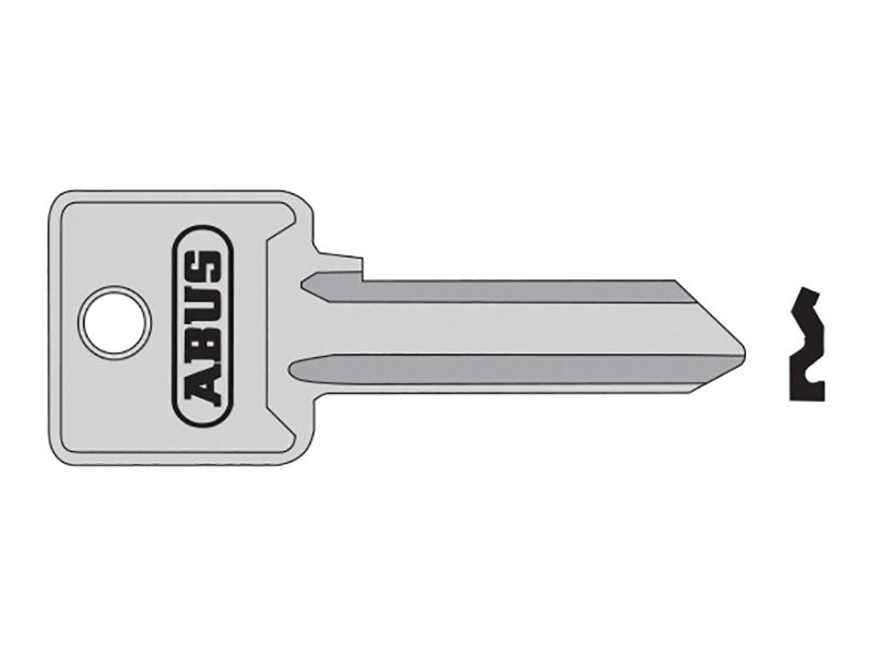 ABUS 85/30 30mm Right Hand Key Blank Main Image