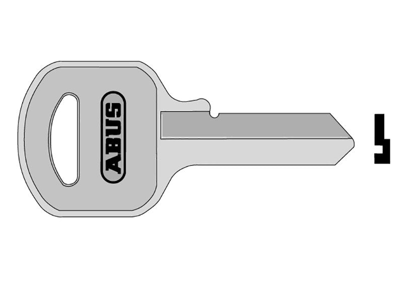 ABUS 55/60 60mm Key Blank Main Image