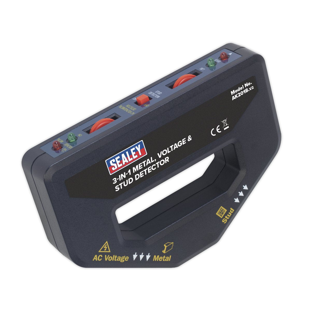 Sealey 3-in-1 Metal, Voltage & Stud Detector Main Image