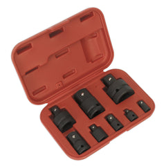Sealey Impact Socket Adaptor Set 8pc with Storage Case Main Image