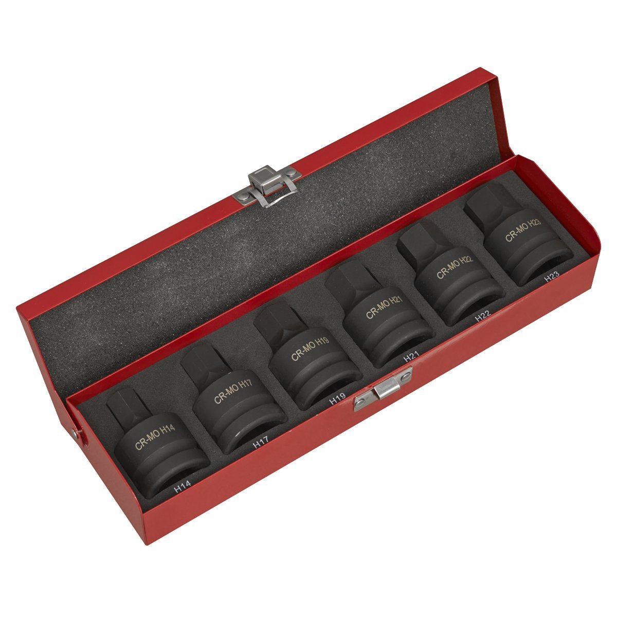 Sealey Hex Socket Bit Set 3/4Sq Drive 6pc Main Image