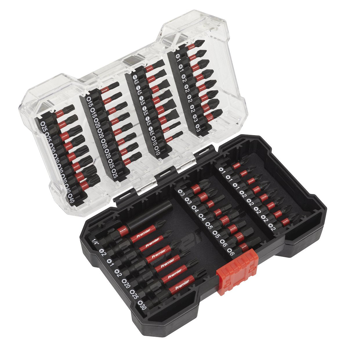 Sealey Power Tool Bit Set 55pc Impact Grade Main Image