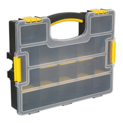 Sealey Parts Storage Case with Removable Compartments - Stackable Main Image
