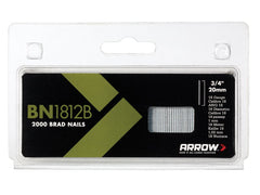 Arrow BN1812B Head Brad/ Nails 20mm Brown Pack 2000 Main Image