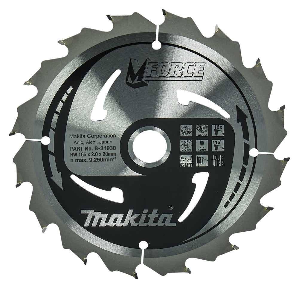 MAKITA B-31930 165MM CIRC SAW BLADE