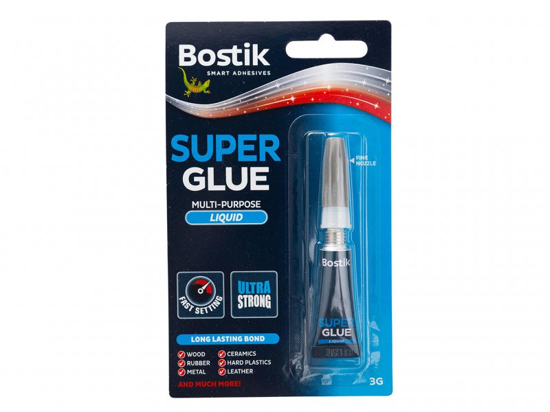 Bostik Super Glue Liquid Tube 3g Main Image
