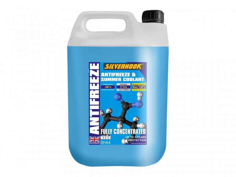 Silverhook Concentrated Antifreeze - Blue 4.54 Litre Main Image