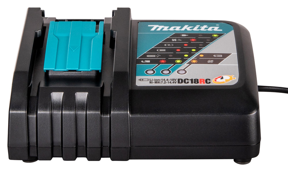 Makita DC18RC 7.2v - 18v Li-ion Fast Battery Charger 240v