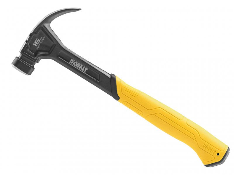 DEWALT Hand Tools Curve Claw Smooth Face Hammer 454g (16oz) Main Image