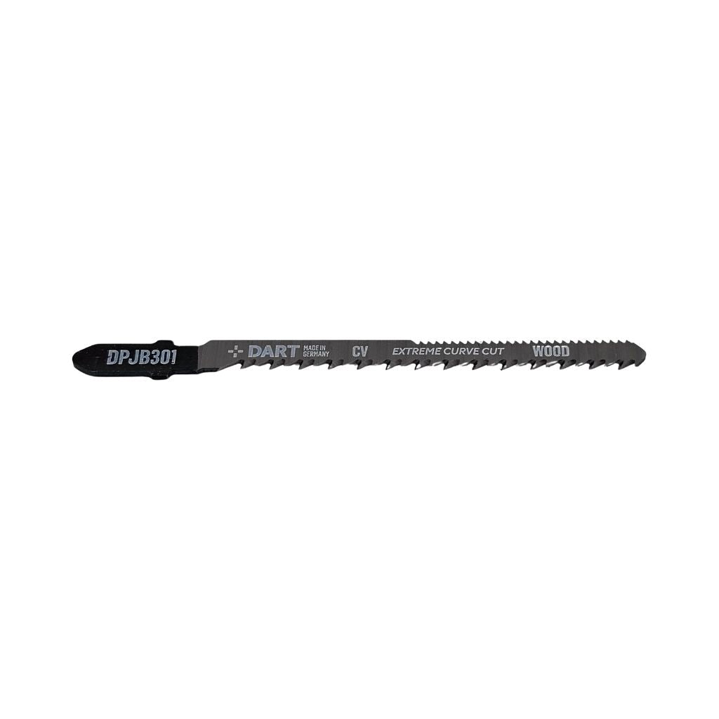 Dart German X-Clean Curve Cut - 2-Edge Wood Jigsaw Blade 75/100mm - Pk 5