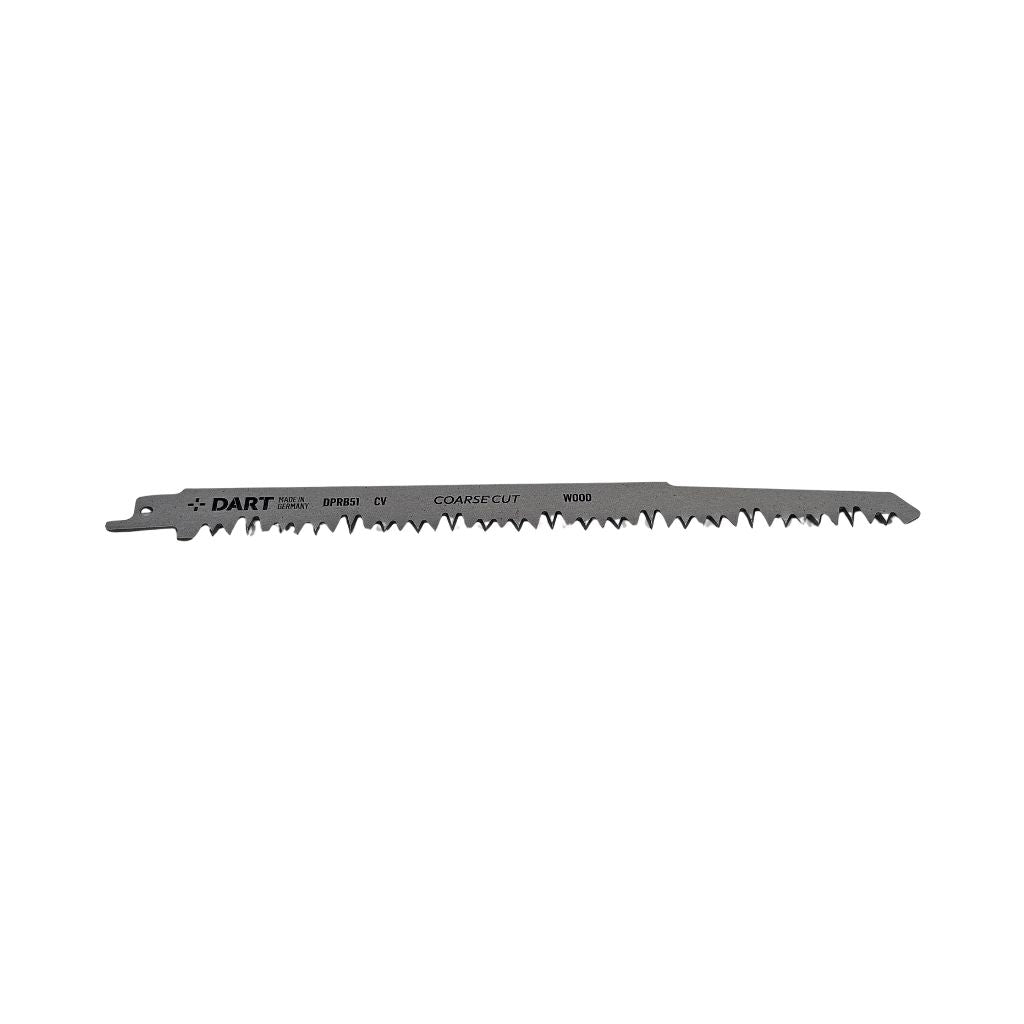 Dart German S1531L Rough Cut Wood Recip Blade 230 x 19 x 1.2mm - Pk 5