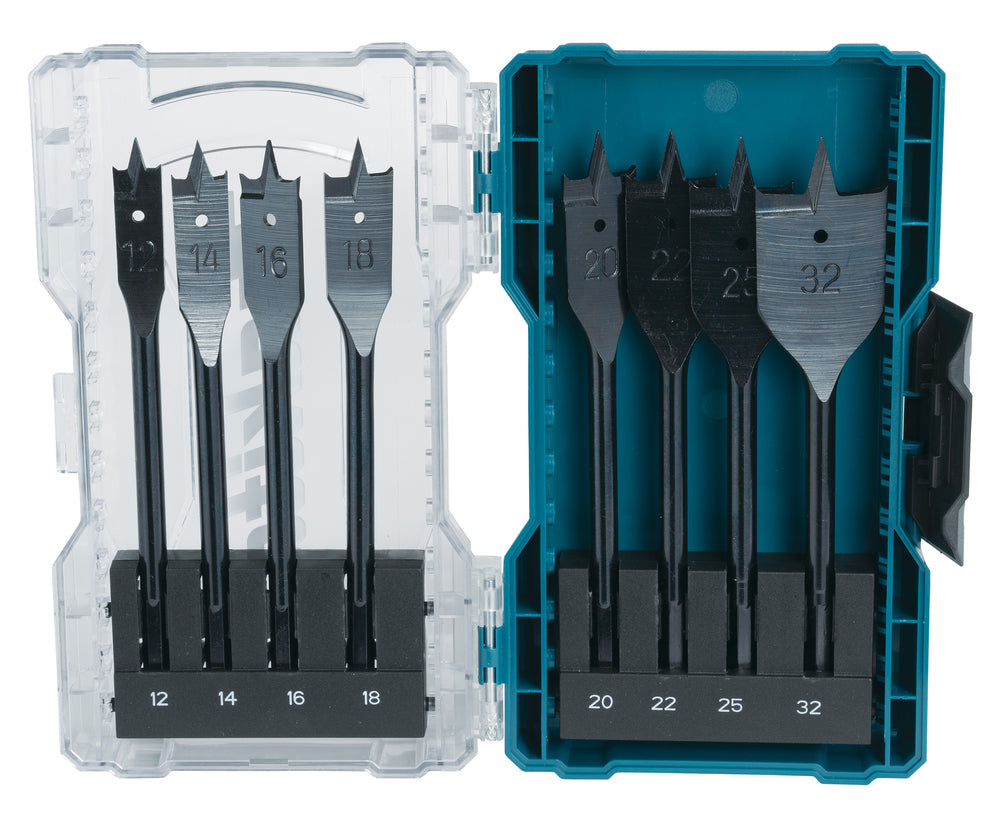 Makita 8 Piece Flat Bit Set