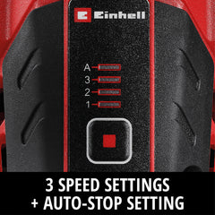 Einhell TP-CW 18/750-C 750nm Professional Impact Wrench c/w 4Ah PXC Plus Starter Kit & 4540011 E Case