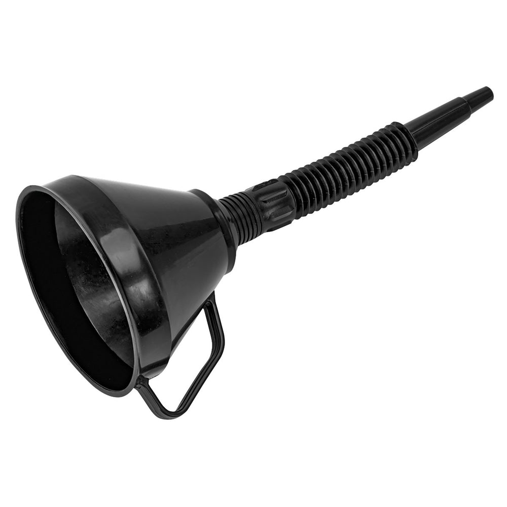 Sealey Funnel with Flexi Spout & Filter 160mm Main Image