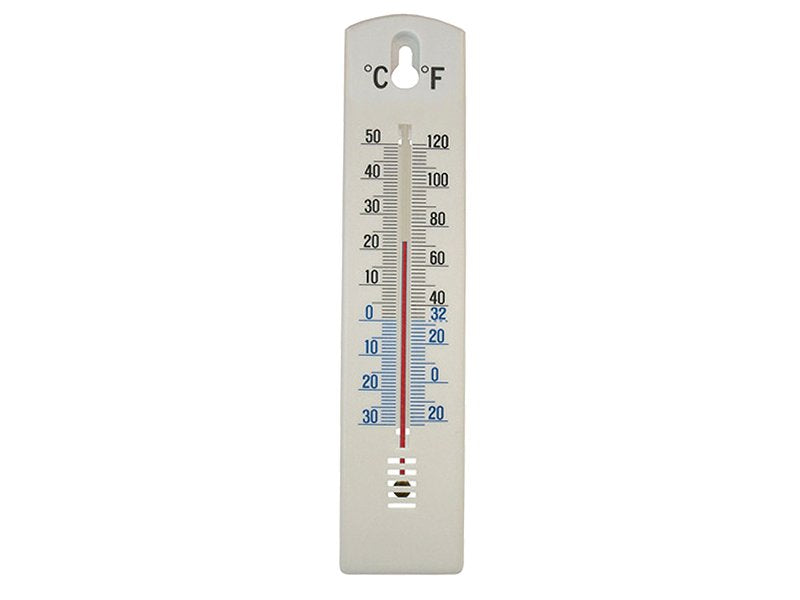 Faithfull Thermometer Wall Plastic 200mm Main Image