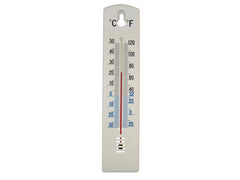 Faithfull Thermometer Wall Plastic 200mm Main Image