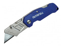 Faithfull Lock Back Utility Knife Main Image