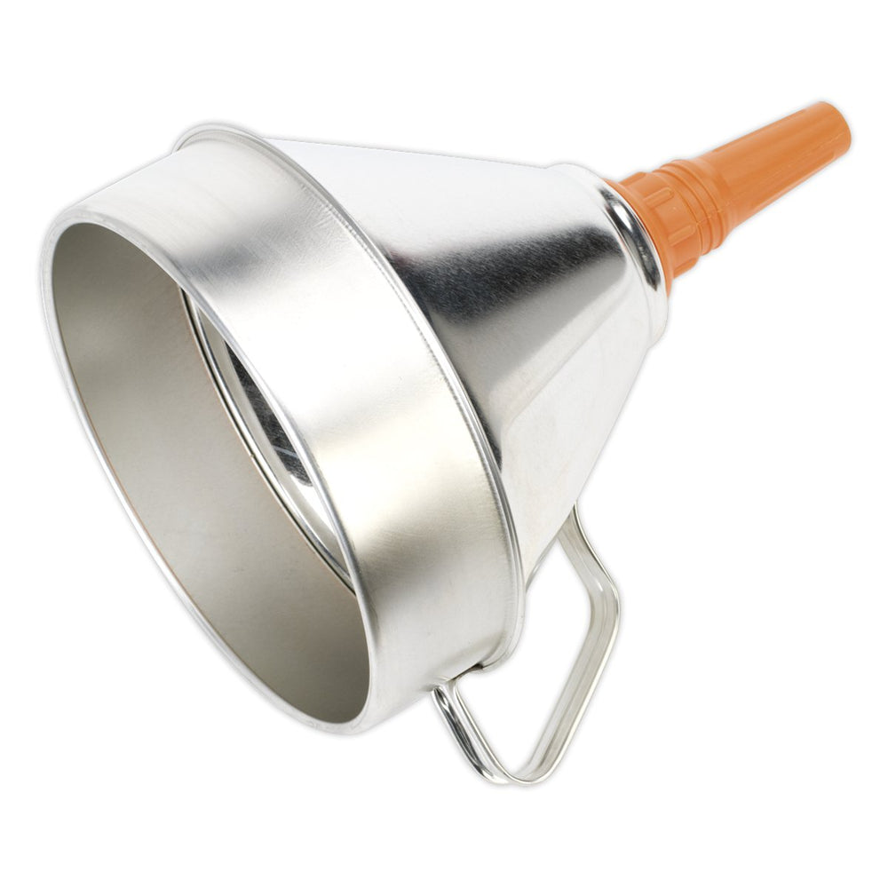 Sealey Funnel Metal with Filter 200mm Main Image