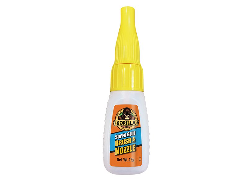 Gorilla Glue Gorilla Superglue Brush & Nozzle 12g Main Image