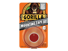 Gorilla Glue Gorilla Heavy-Duty Mounting Tape 25.4mm x 1.52m Crystal Clear Main Image